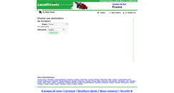 Desktop Screenshot of fr.localstreets.com