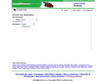 Tablet Screenshot of fr.localstreets.com