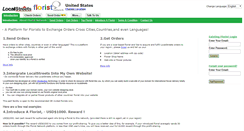 Desktop Screenshot of florist.localstreets.com